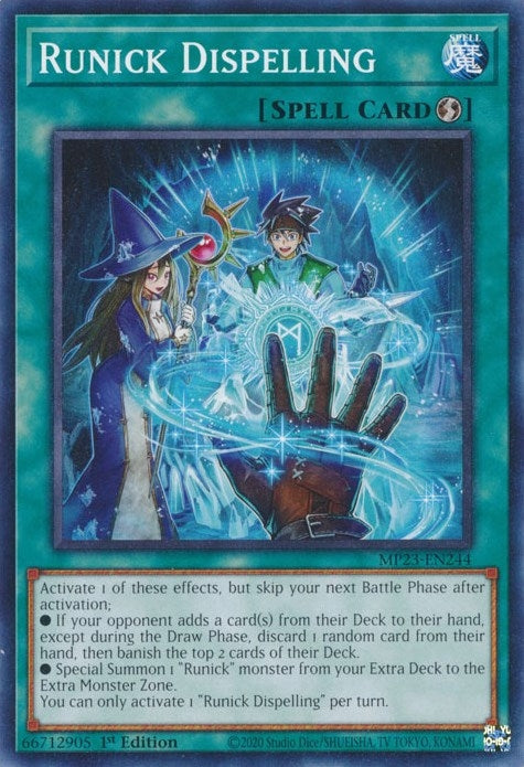 Runick Dispelling (23244) (MP23) - YuGiOh Single
