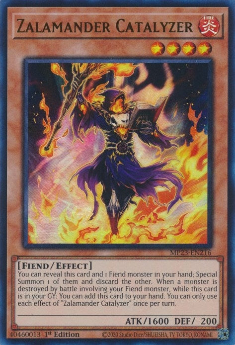 Zalamander Catalyzer (23216) (MP23) - YuGiOh Single