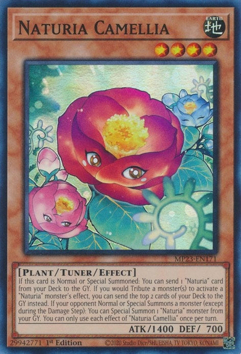 Naturia Camellia (23171) (MP23) - YuGiOh Single