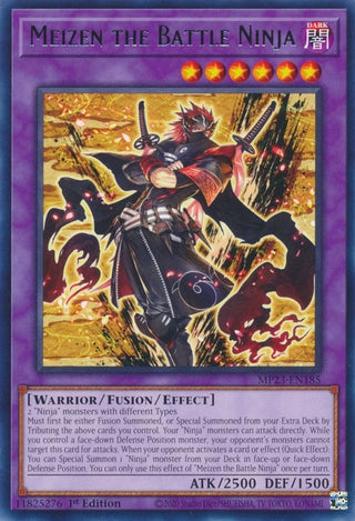 Meizen the Battle Ninja (23185) (MP23) - YuGiOh Single