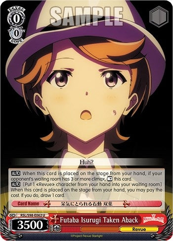 Futaba Isurugi Taken Aback (98062) [RSL] - Weiss Schwarz Single