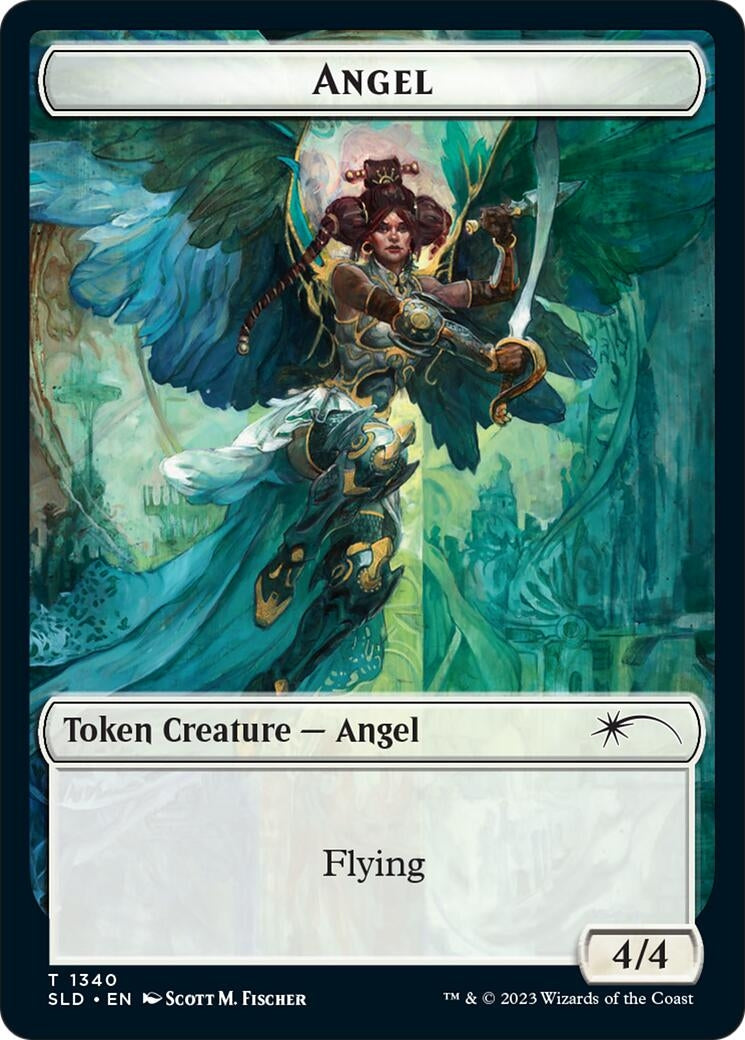 Angel (SLD) // Soldier (CMR) Double-sided Token (0) [SLD]