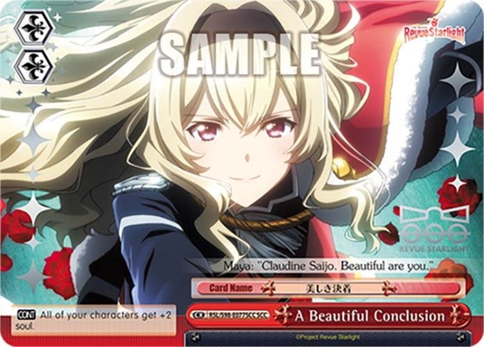A Beautiful Conclusion (SCC) (98077) [RSL] - Weiss Schwarz Single