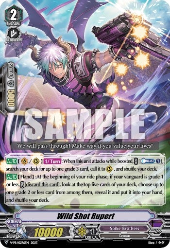 Wild Shot Rupert (276) [VPR] - Cardfight Vanguard Single