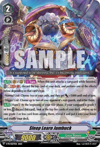 Sleep Learn Jumbuck (277) [VPR] - Cardfight Vanguard Single