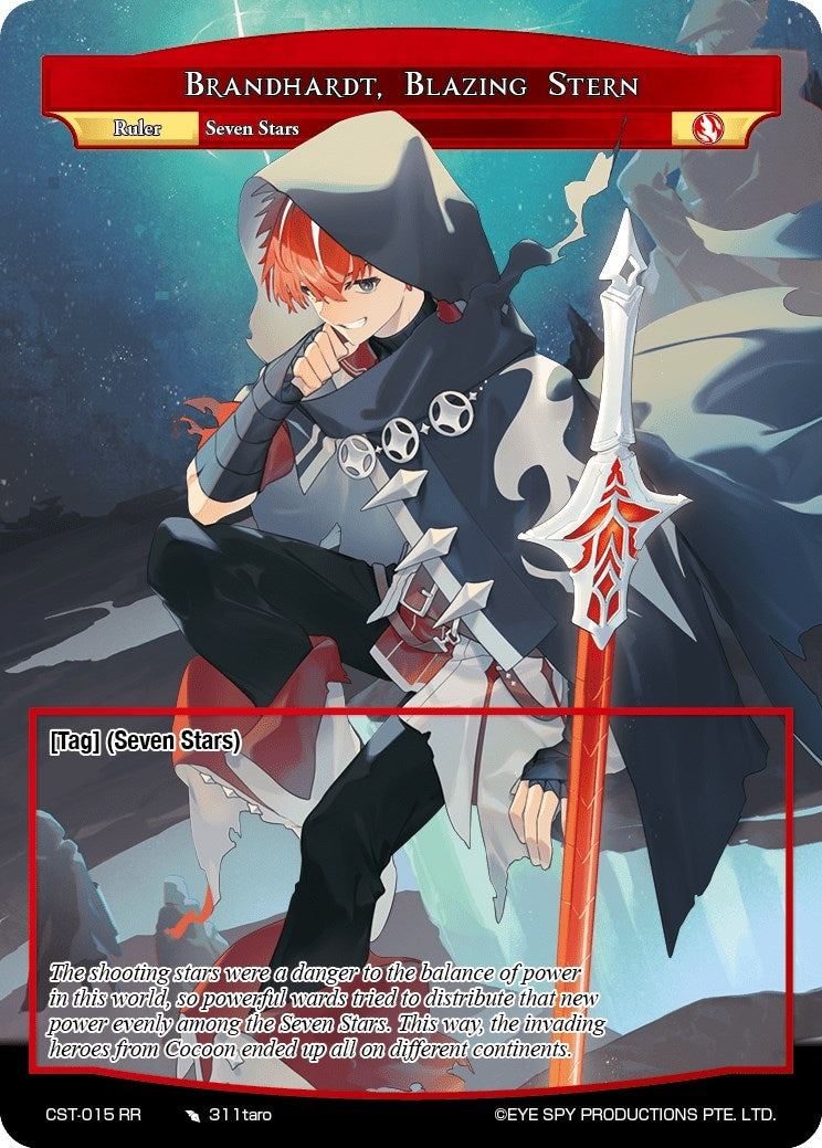 Brandhardt Blazing Stern (15) [CST] - Force of Will Single