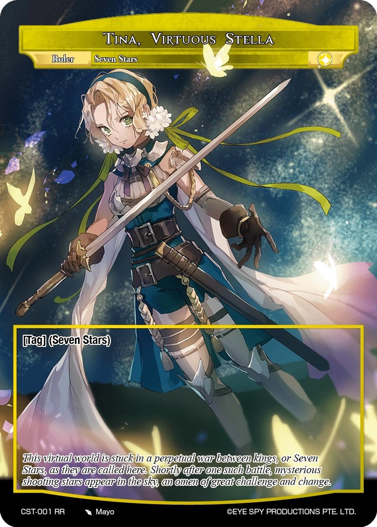 Tina Virtuous Stella (1) [CST] - Force of Will Single
