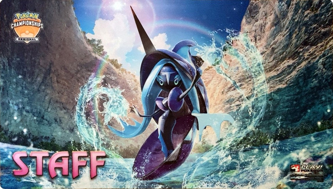 Pokemon TCG: Pokemon Championship Regional Tapu Fini Staff Playmat - Playmats Sealed