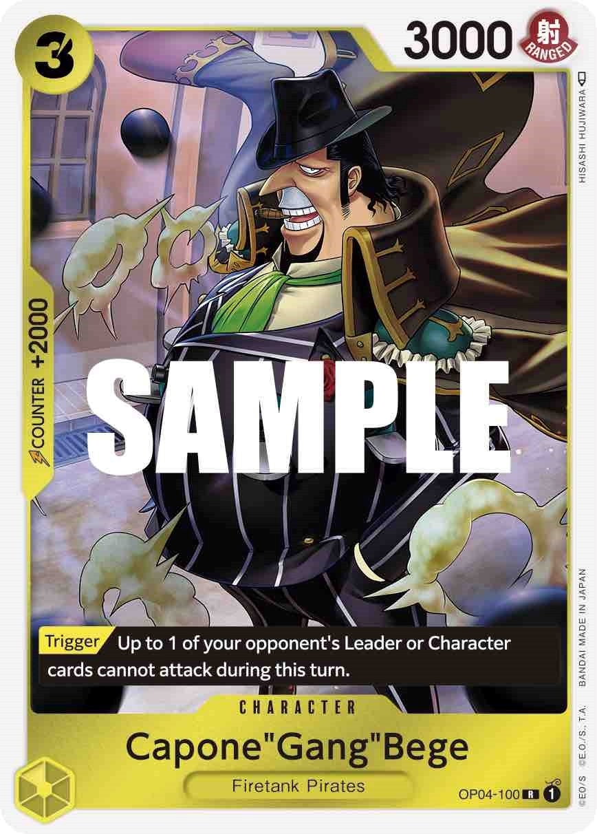 Capone’Gang’Bege (4100) (OP04) - One Piece Card Game Single
