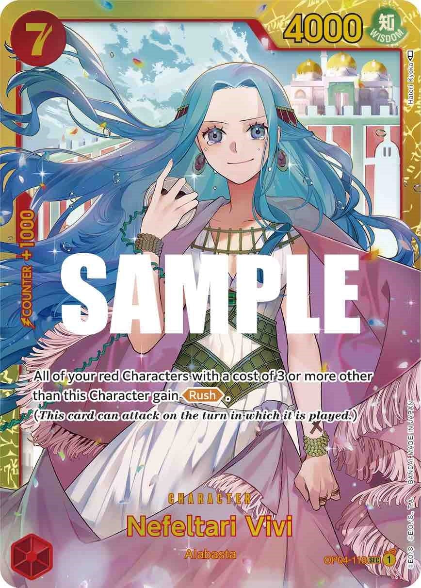 Nefeltari Vivi (118) (4118) (OP04) - One Piece Card Game Single