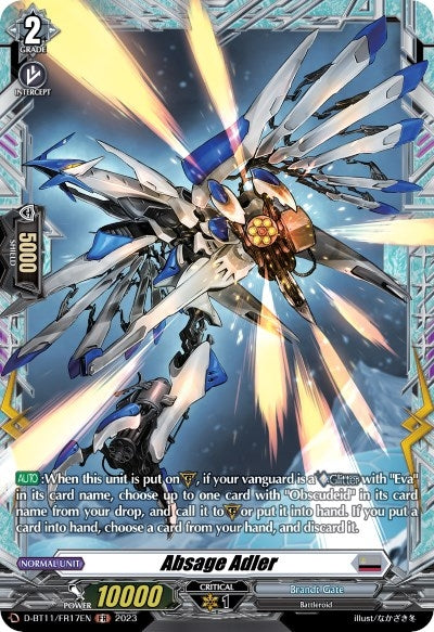 Absage Adler (FR) (1117) [D-BT11] - Cardfight Vanguard Single