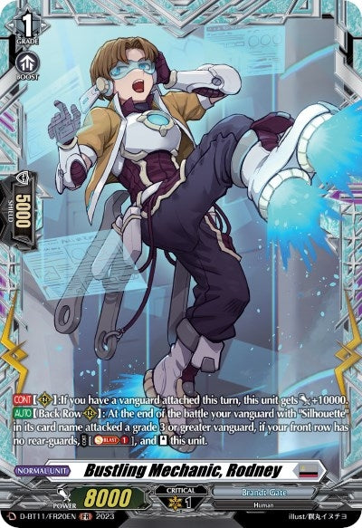 Bustling Mechanic Rodney (FR) (1120) [D-BT11] - Cardfight Vanguard Single