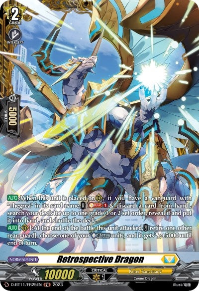 Retrospective Dragon (FR) (1125) [D-BT11] - Cardfight Vanguard Single