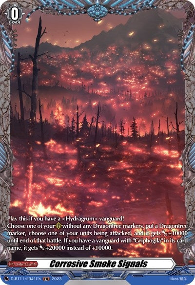 Corrosive Smoke Signals (FR) (1141) [D-BT11] - Cardfight Vanguard Single