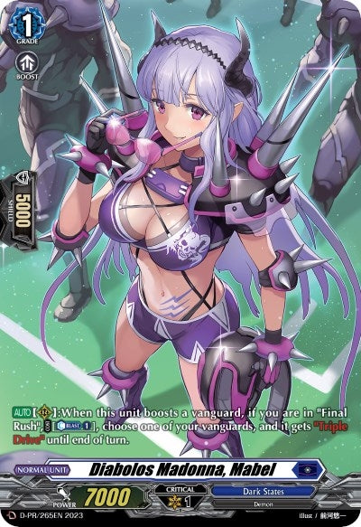 Diabolos Madonna Mabel (265) [D-PR] - Cardfight Vanguard Single
