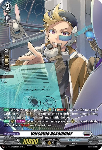Versatile Assembler (Foil) (266) [D-PR] - Cardfight Vanguard Single