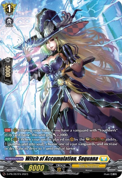 Witch of Accumulation Sequana (267) [D-PR] - Cardfight Vanguard Single