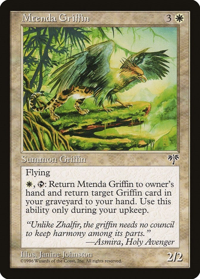 Mtenda Griffin [MIR] - MTG Single