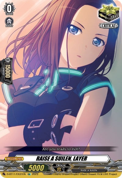 RAISE A SUILEN LAYER (1131) [D-BT11] - Cardfight Vanguard Single