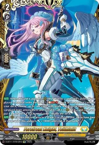 Forefront Knight Teithfallt (FFR) (1112) [D-BT11] - Cardfight Vanguard Single