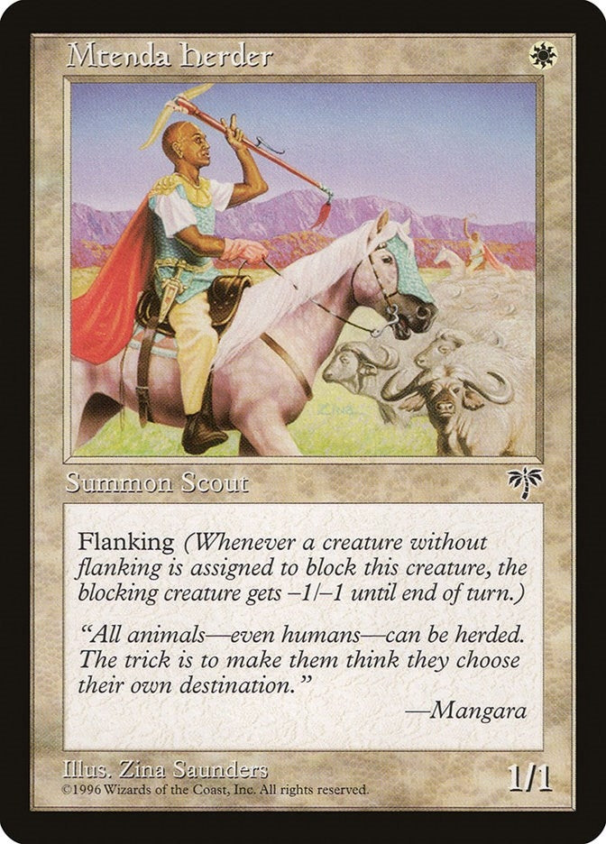 Mtenda Herder [MIR] - MTG Single