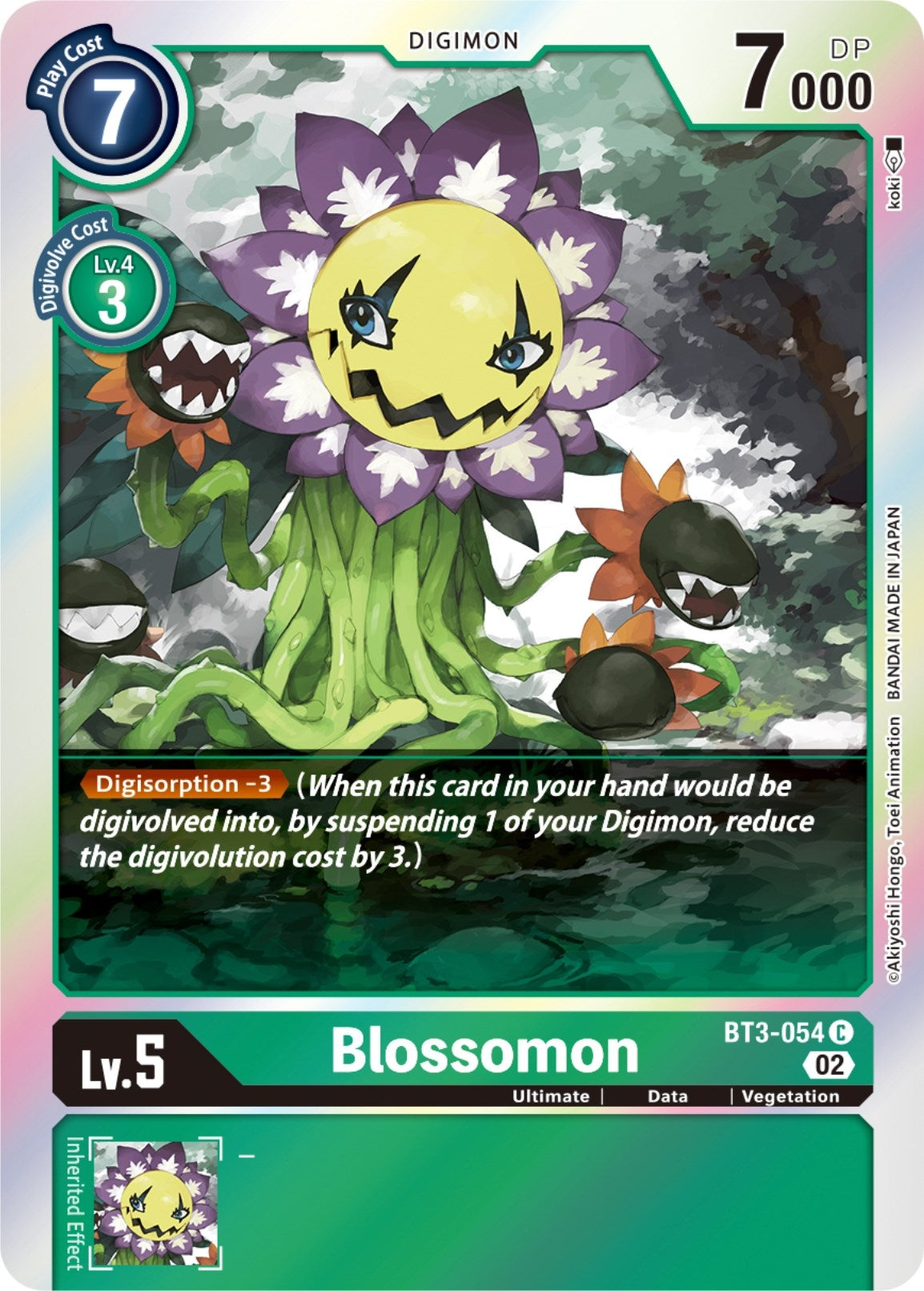 Blossomon (Resurgence Booster Reprint) (3054) [RB-01] - Digimon Card Game Single