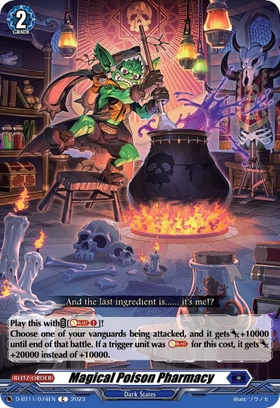 Magical Poison Pharmacy (11074) [D-BT11] - Cardfight Vanguard Single