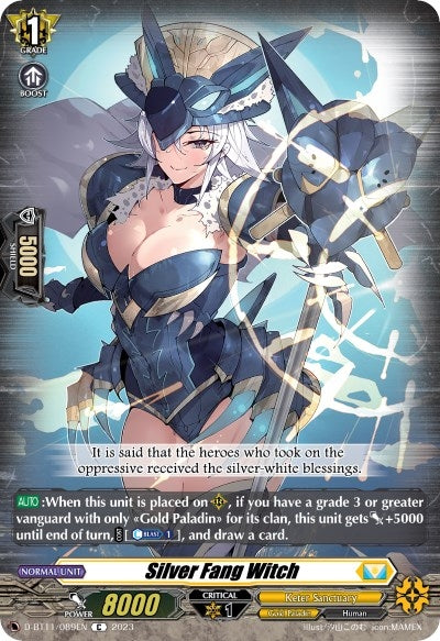 Silver Fang Witch (11089) [D-BT11] - Cardfight Vanguard Single