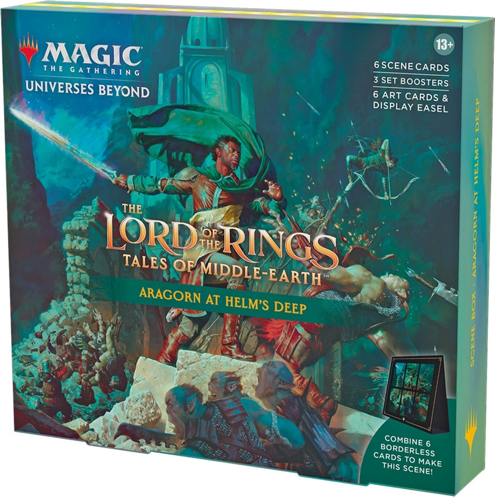 The Lord of the Rings: Tales of Middle-earth Scene Box - Aragorn at Helm’s Deep [LTR] - MTG Sealed