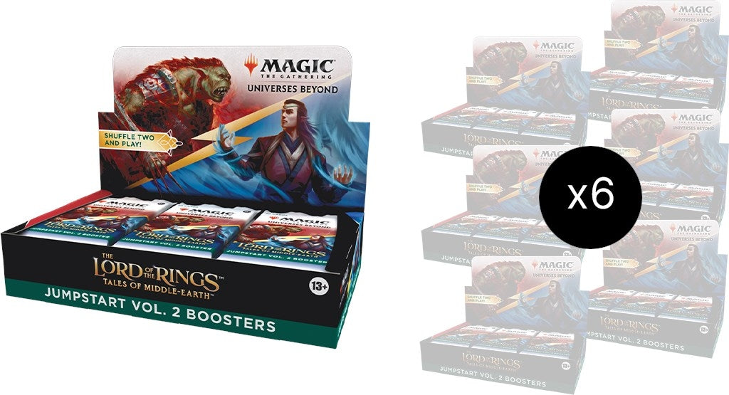 The Lord of the Rings: Tales of Middle-earth - Jumpstart Vol. 2 Booster Display Case [LTR] - MTG Sealed