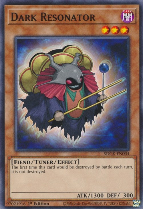 Dark Resonator (4) (SDCK) - YuGiOh Single