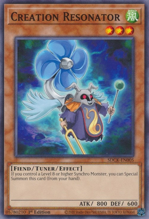 Creation Resonator (5) (SDCK) - YuGiOh Single