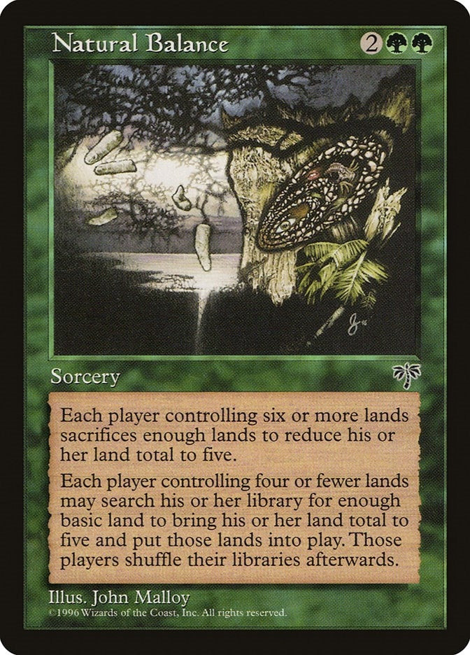 Natural Balance [MIR] - MTG Single