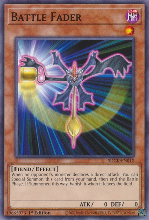 Battle Fader (10) (SDCK) - YuGiOh Single