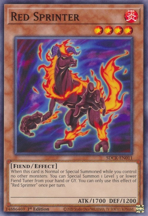 Red Sprinter (11) (SDCK) - YuGiOh Single