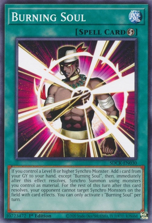 Burning Soul (30) (SDCK) - YuGiOh Single
