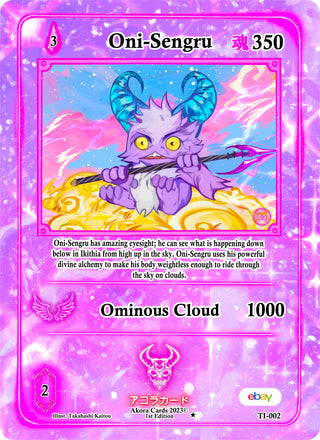 Oni-Sengru (2) (TIE1E) - Akora TCG Single