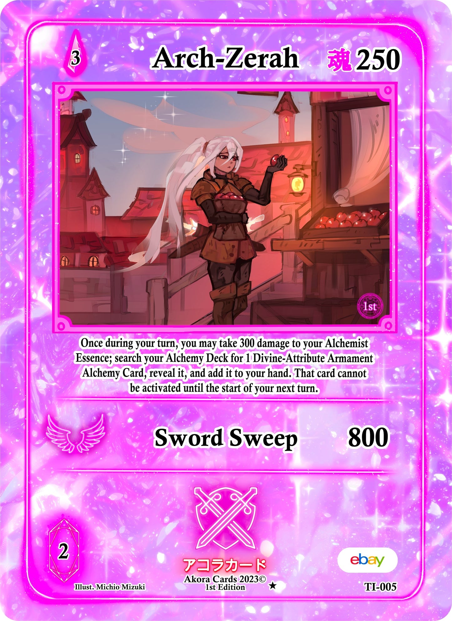 Arch-Zerah (5) (TIE1E) - Akora TCG Single