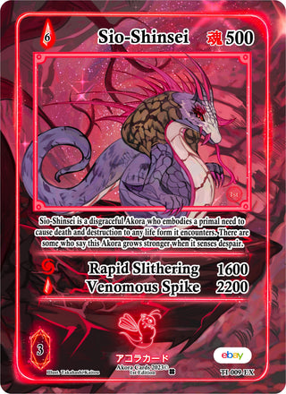 Sio-Shinsei (Extended Art) (9) (TIE1E) - Akora TCG Single