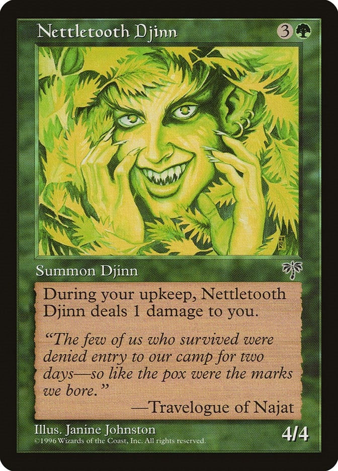 Nettletooth Djinn [MIR] - MTG Single