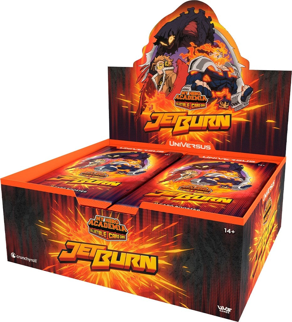 My Hero Academia: Jet Burn Booster Box [MHA6] - UniVersus Sealed