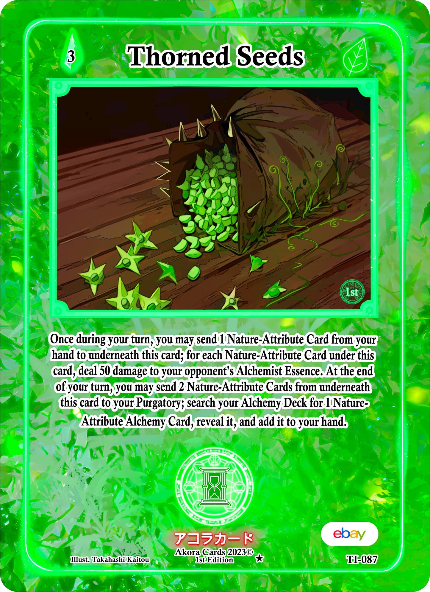 Thorned Seeds (87) (TIE1E) - Akora TCG Single
