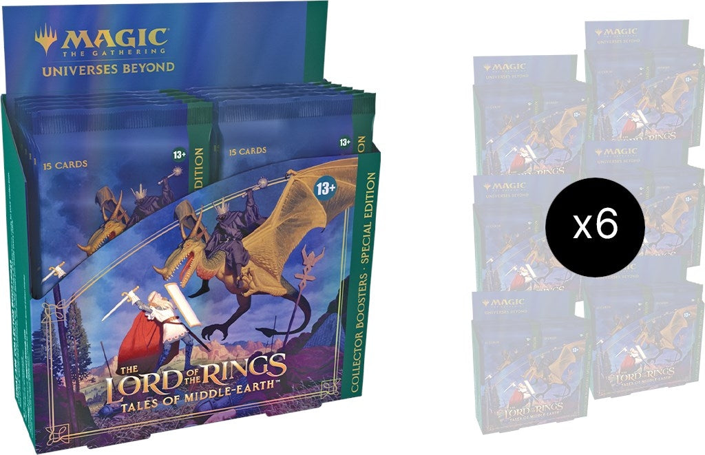 The Lord of the Rings: Tales of Middle-earth - Special Edition Collector Booster Display Case [LTR] - MTG Sealed