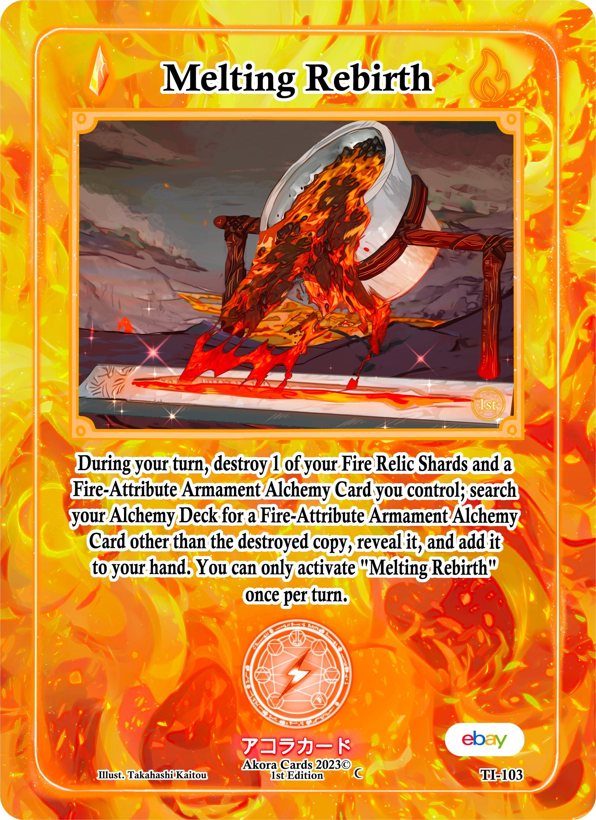 Melting Rebirth (103) (TIE1E) - Akora TCG Single