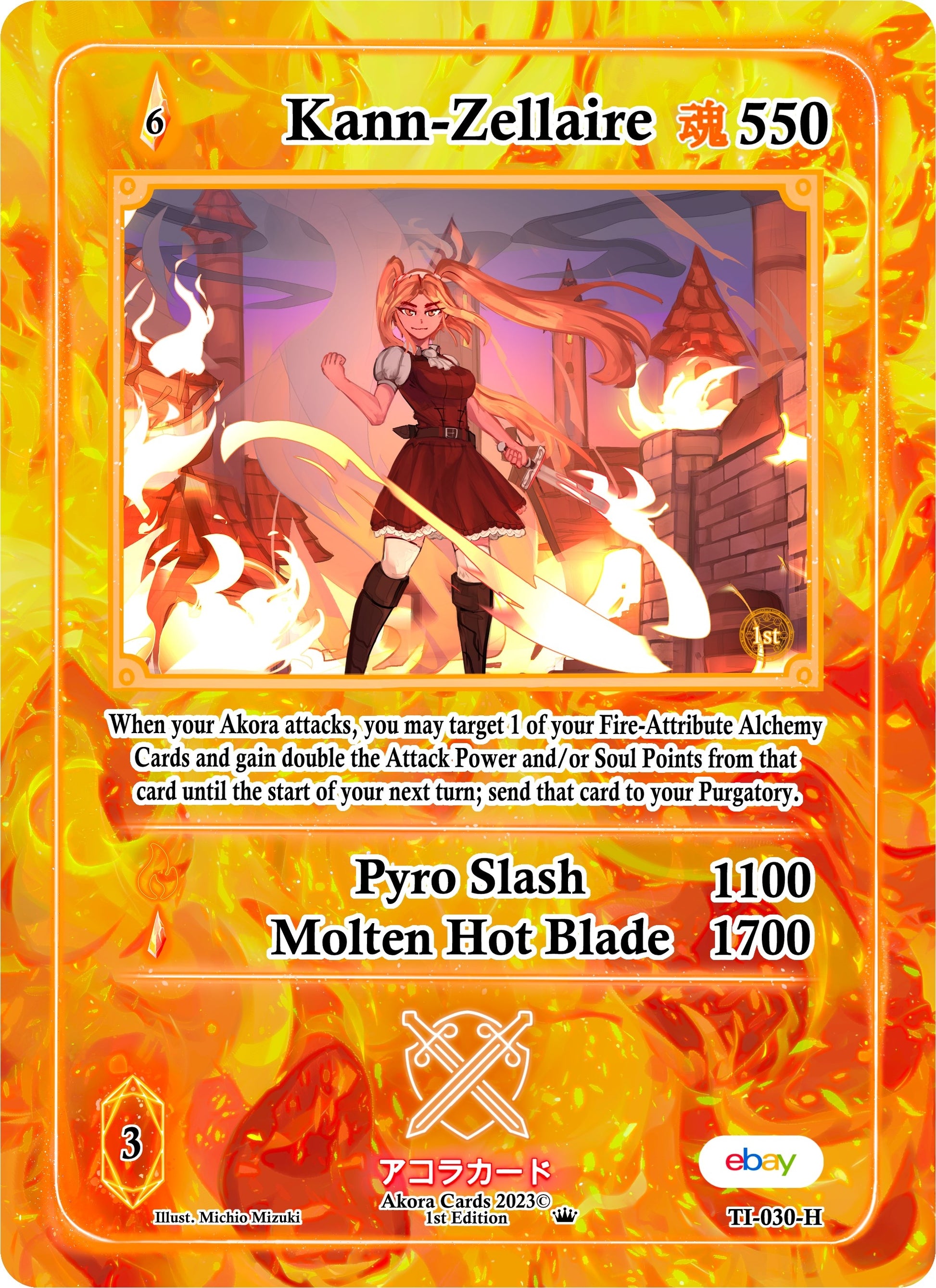 Kann-Zellaire (Holo) (30) (TIE1E) - Akora TCG Single