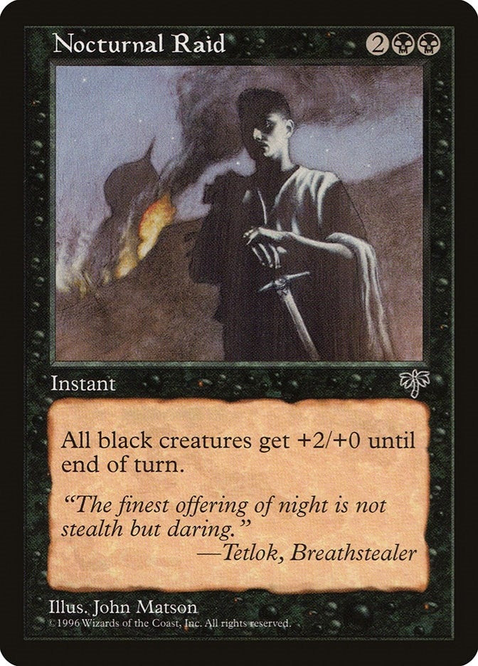 Nocturnal Raid [MIR] - MTG Single