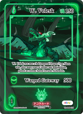 W. Volesk (Extended Art) (49) (TIE1E) - Akora TCG Single