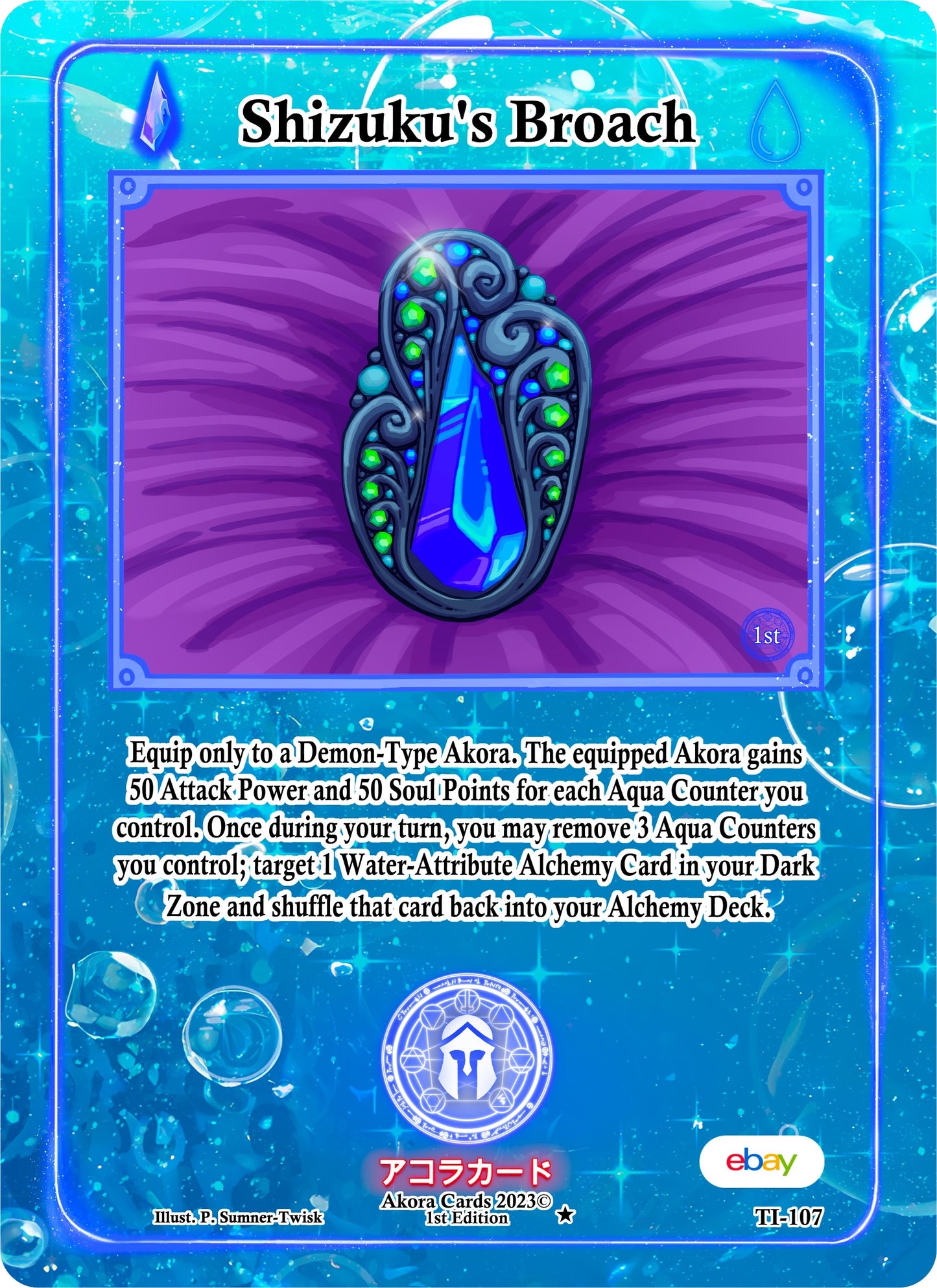 Shizuku’s Broach (107) (TIE1E) - Akora TCG Single