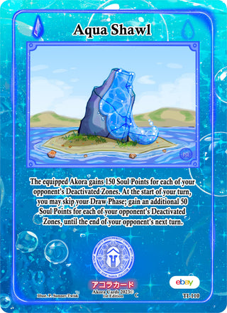 Aqua Shawl (110) (TIE1E) - Akora TCG Single