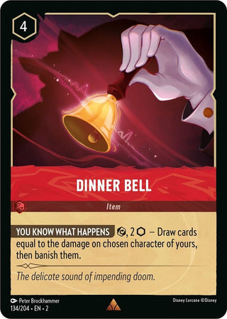 Dinner Bell (134) (2) - Disney Lorcana Single